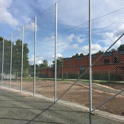 Stängsel för offentlig verksamhet.