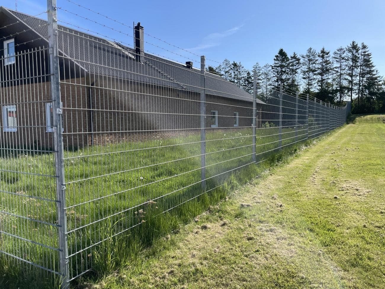 Stålnätspanel