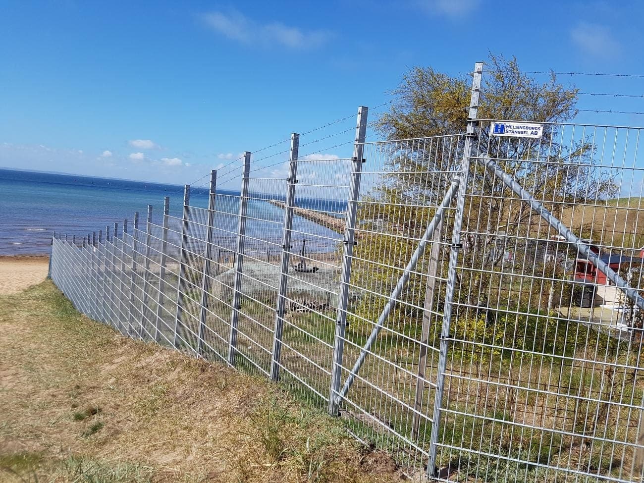 Stålnätspanel