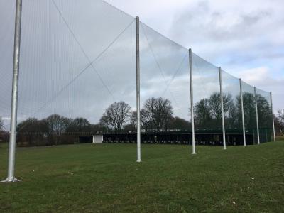 Skyddsnät golfbana